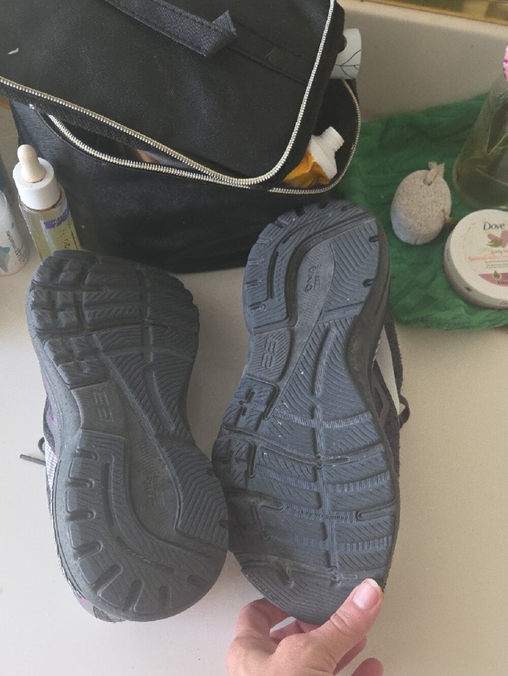 Brooks Women's Sneakers — Charcoal with Purple Accents - Picture 4 of 9